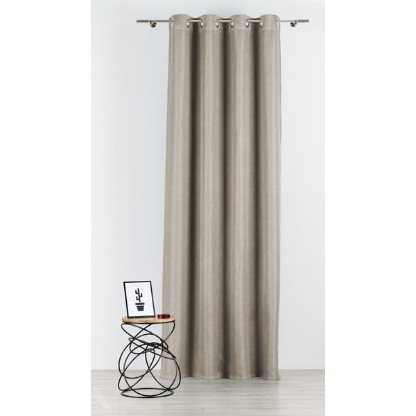 Bež zavjesa 140x260 cm Avalon – Mendola Fabrics-image-2