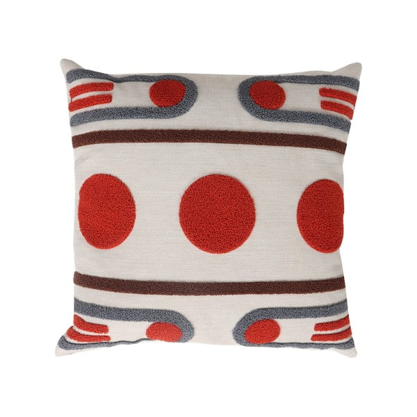 Lanena ukrasna jastučnica 43x43 cm Geometrik – Mioli Decor