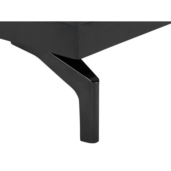Tamno siva fotelja s bazom u crnoj boji Windsor &amp; Co Sofas Jupiter-image-4