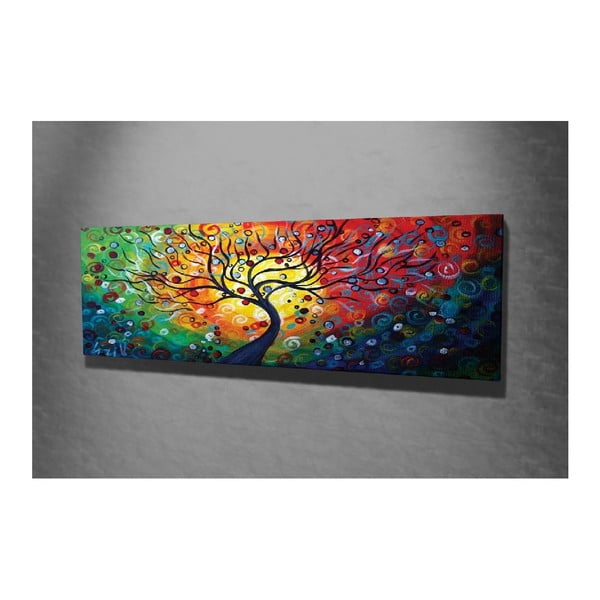 Zidna slika na platnu Tree, 80 x 30 cm-image-1