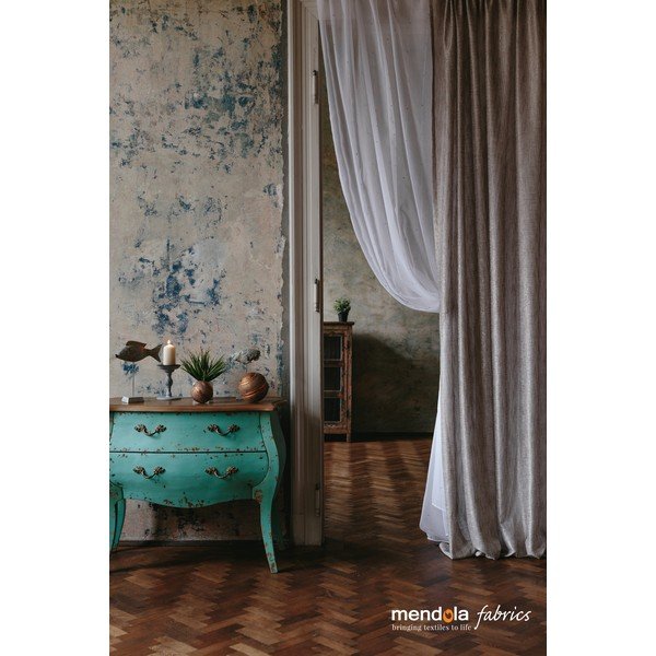 Bijela prozirna zavjesa 140x260 cm Michelle – Mendola Fabrics-image-4