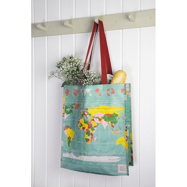 Torba za kupovinu Rex London World Map-image-1