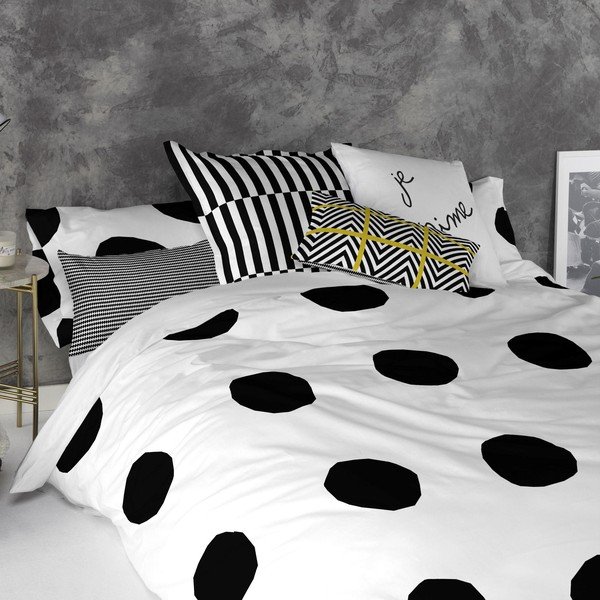 Set od dvije pamučne jastučnice Blanc Dot, 50 x 75 cm-image-2