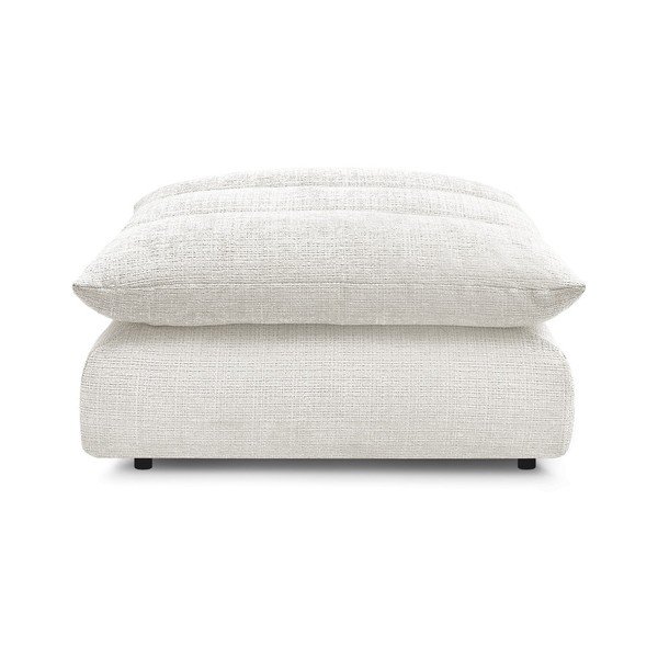 Bijeli tabure od šenila Neil – Bobochic Paris-image-3