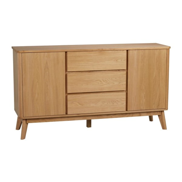 Komoda od prirodnog hrasta Rowico YuRAi, visina 84 cm-image-1