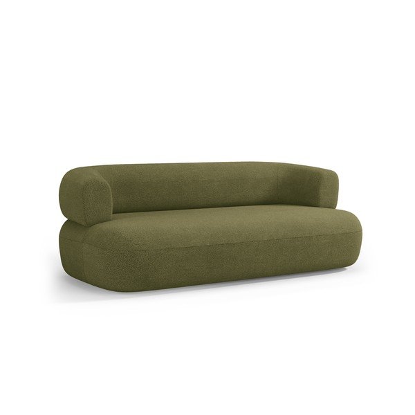 Zelena sofa od bouclé tkanine 178 cm Jenny – Micadoni -image-1