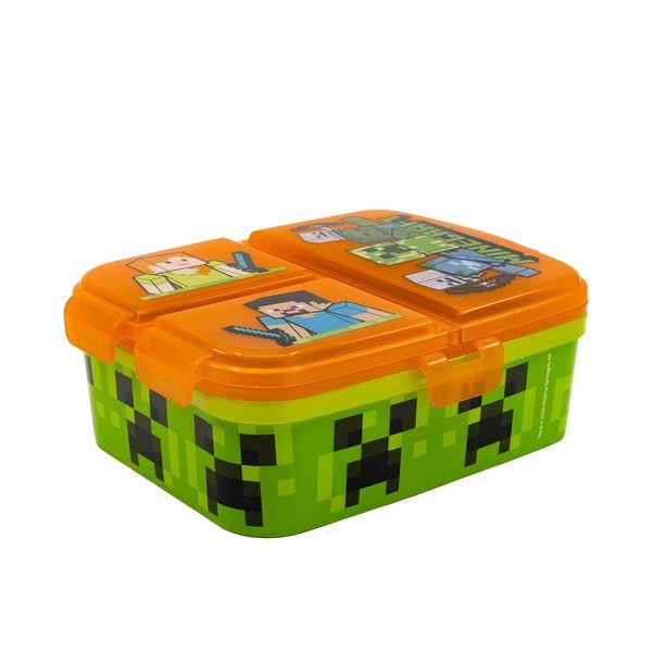 Narančasta plastična dječja kutija za ručak Minecraft – STOR-image-2