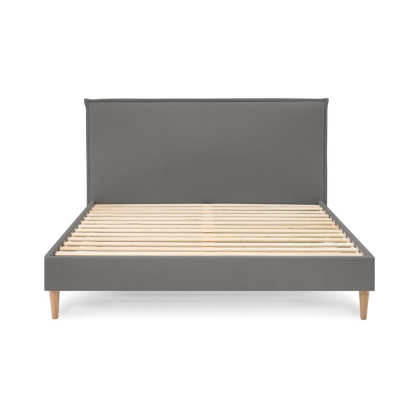 Tamno sivi bračni krevet Bobochic Paris Sary Light, 180 x 200 cm-image-3
