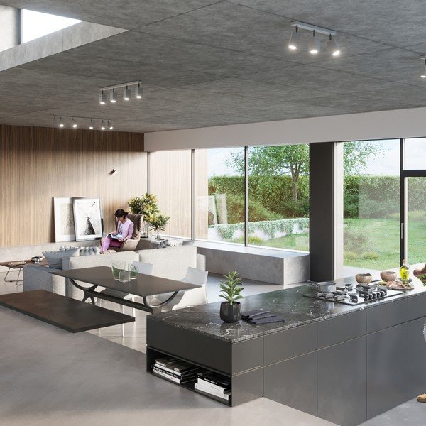 Siva zidna lampa Toscana – Sollux-image-3