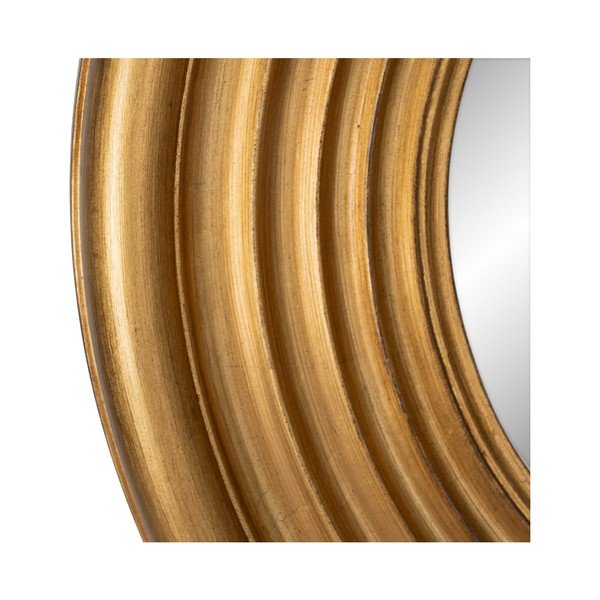 Zidno ogledalo s okvirom od masivnog drveta 65x65 cm – Ixia-image-1