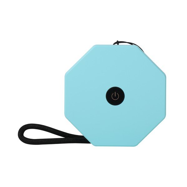 Bijeli/tirkizni svjetlosni ukras nešiojamas s USB ø 8 cm Twist – Gingko