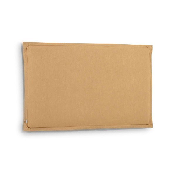 Senf žuto podstavljeno uzglavlje 186x106 cm Tanit – Kave Home