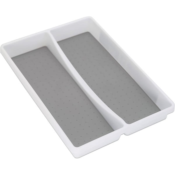 Sivi plastični organizator pribora za ladicu 32,5 x 23,5 cm - Addis-image-1