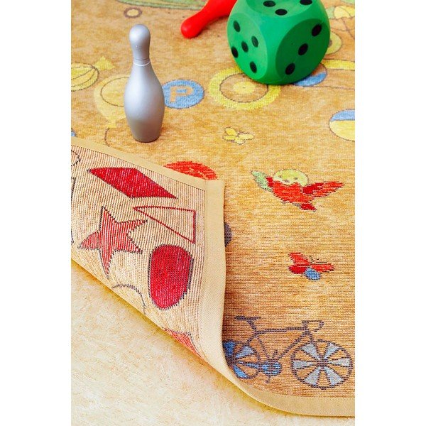 Smeđi dvostrani dječji tepih Narma Tähemaa, 160 x 230 cm-image-4