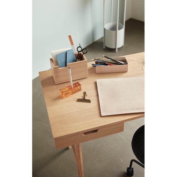 Kožni uredski organizator za dopisnice Studio – Hübsch-image-1