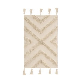 Krem periv pamučan tepih 50x80 cm – Casa Selección
