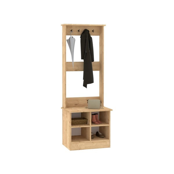 Garnitura za hodnik u prirodnoj boji Fasitano - Kalune Design-image-2