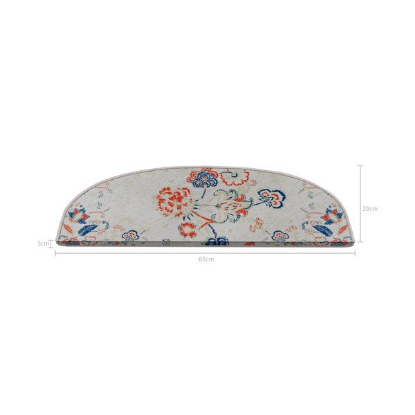 Set tepiha za stepenice 16 kom 20x65 cm Floral Path – Vitaus-image-2