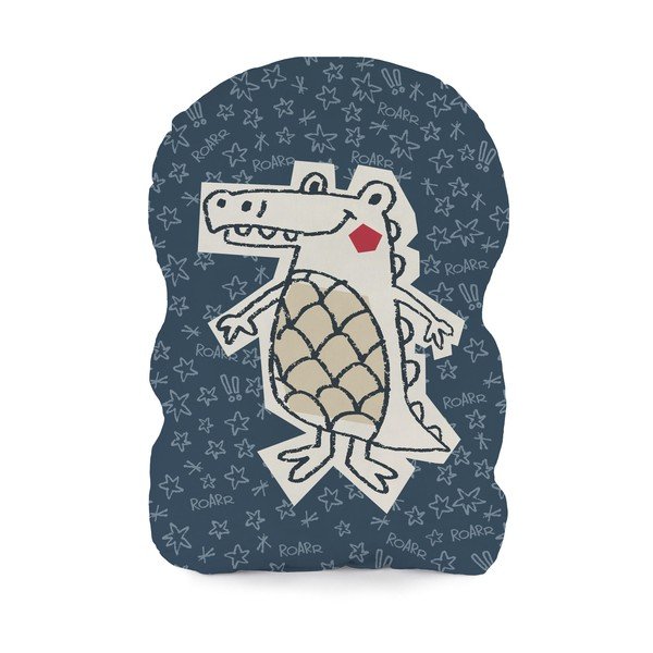 Dječji pamučni jastuk Moshi Moshi Dino Friends, 30 x 40 cm