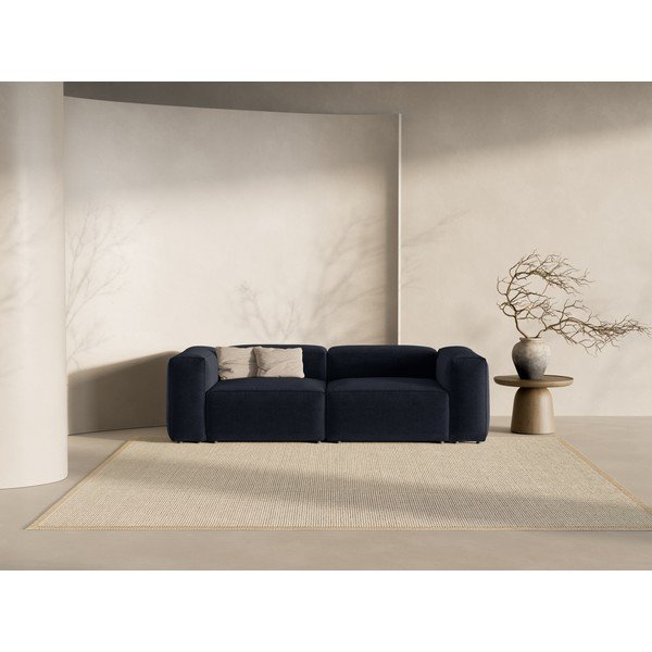 Tamno plava sofa 264 cm Bergamo – Cosmopolitan Design-image-1