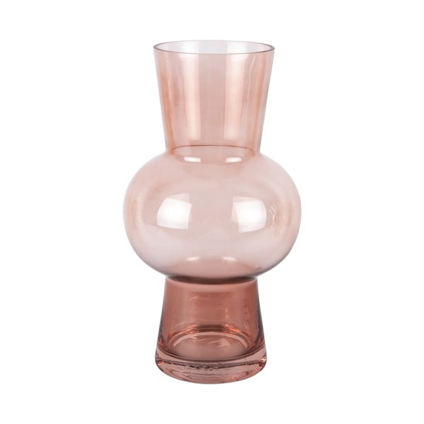 Svjetloružičasta staklena vaza Gleam Sphere - PT LIVING