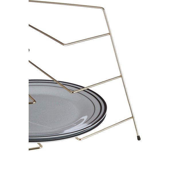 Metalna dodatna kuhinjska polica u zlatnoj boji 37x25 cm Rowan – Premier Housewares-image-3