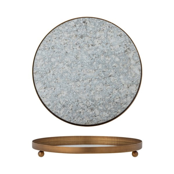 Stakleni ukrasni pladanj ø 35 cm Glacier – Bloomingville