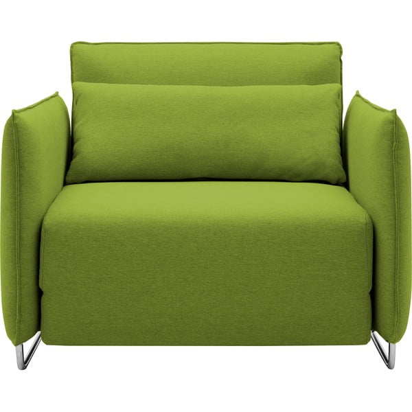 Limeta zelena fotelja na razvlačenje Softline Cord