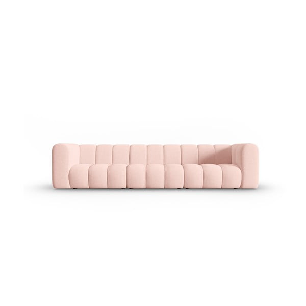 Ružičasta sofa 318 cm Lupine – Micadoni Home