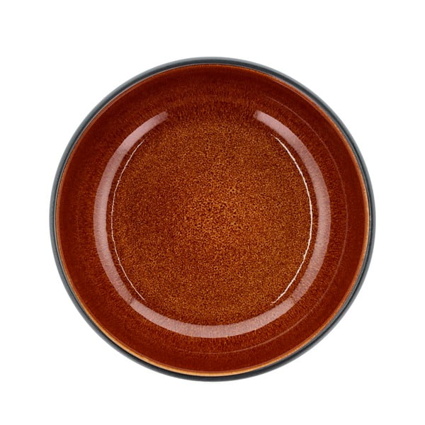 Crna/jantarna zdjelica za ramen od kamenine Gastro Black/Amber – Bitz-image-1