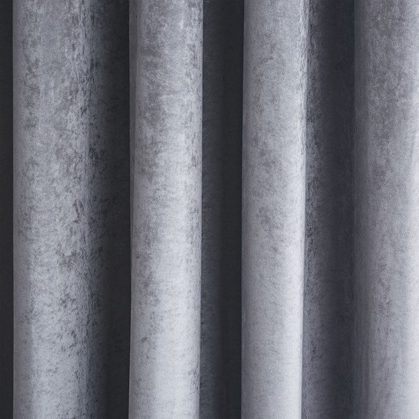 Sive zavjese u setu 2 kom 229x229 cm Crushed Velvet Glamour Sequin – Catherine Lansfield-image-2