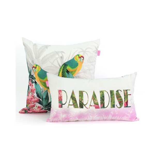 Set od 2 pamučne jastučnice Happy Friday Tropic-image-2