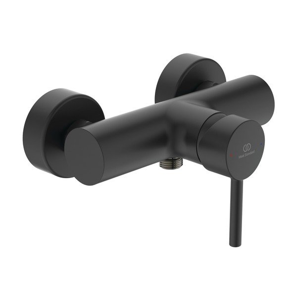 Mat crna slavina za tuš/zidna Silk Black – Ideal Standard