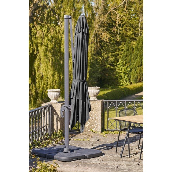 Crni suncobran ø 295 cm Baza – House Nordic-image-4