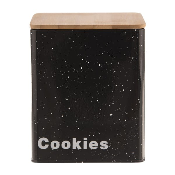 Orion mramorna limena kutija za kolačiće s drvenim poklopcem