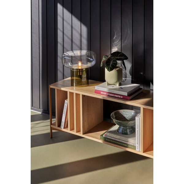 Zelena staklena stolna lampa Crave - Hübsch-image-1