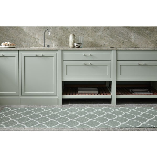 Zelena unutarnja i vanjska staza 70x300 cm Kotte Army Sage – Pappelina-image-3