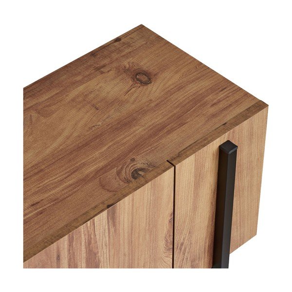 TV komoda u dekoru bora u prirodnoj boji 180x45x30 cm Nexus – Kalune Design-image-4