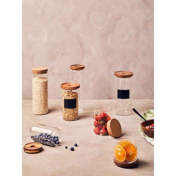 Staklena posuda za namirnice za čuvanje hrane Tromso – Premier Housewares-image-3