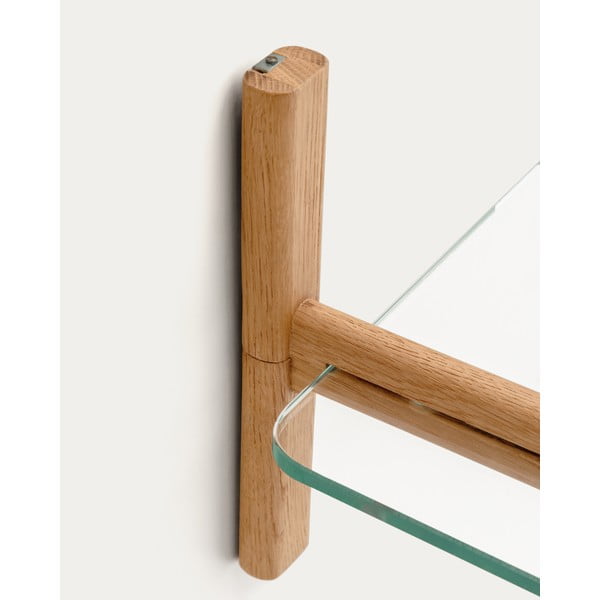 Stakleni modularni sustav polica u prirodnoj boji 90x28x30,5 cm Sitra – Kave Home-image-4