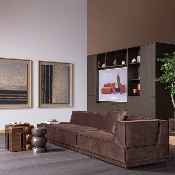 Pomoćni stol u sjajnom dekoru 45x45 cm Mirrox – WOOOD-image-3