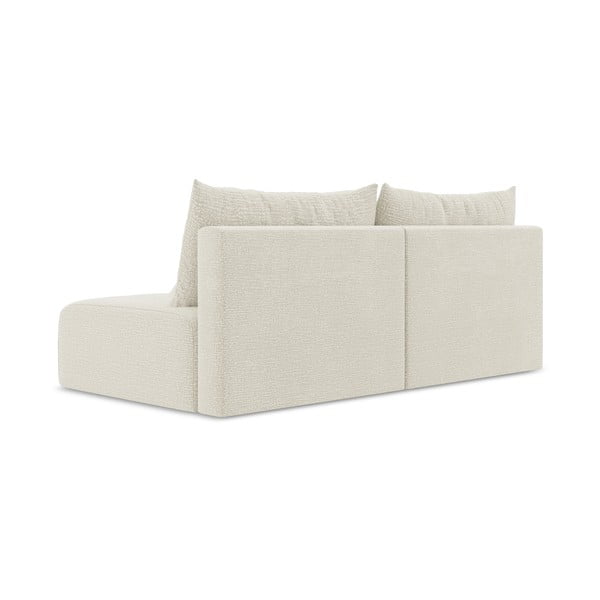 Krem sklopiva/s prostorom za odlaganje sofa 216 cm Kalena – Makamii-image-3