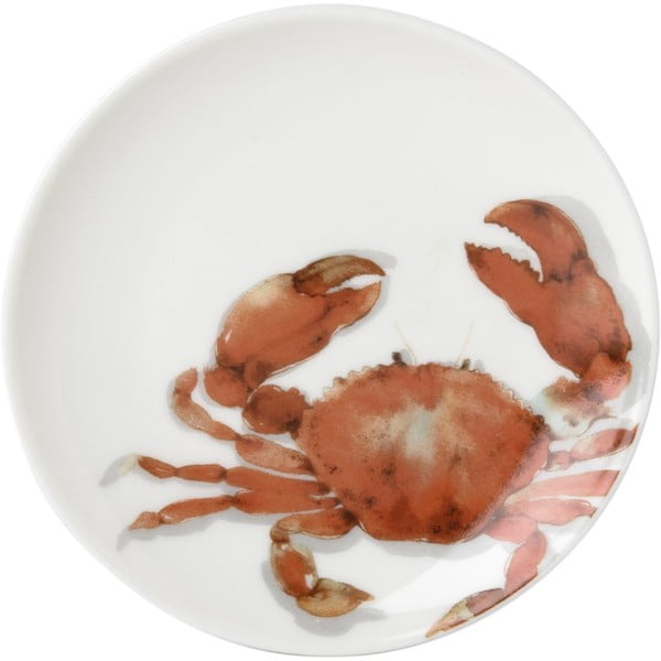 Crveni porculanski tanjur ø 20 cm Crab - IHR