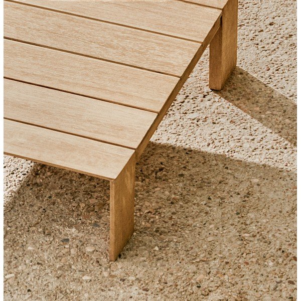 Vrtni stolić za kavu od masivnog bagrema 82,5x82,5 cm Ambra – Kave Home-image-3