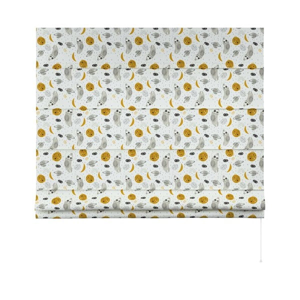 Žuto-bijela dječja roleta 170x160 cm Magic - Yellow Tipi-image-3