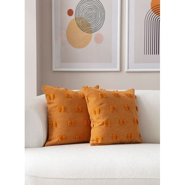 Ukrasne jastučnice u setu 2 kom 43x43 cm Tuffet – Mioli Decor-image-1
