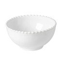 Bijela kamena zdjela Costa Nova Pearl ⌀ 16 cm