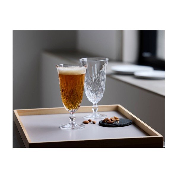 Pivske 
kristalne
 čaše u setu 4 kom 400 ml Melodia – Lyngby Glas-image-1