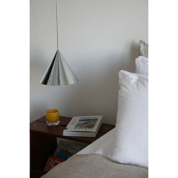 Metalna viseća svjetiljka u srebrnoj boji s metalnim sjenilom ø 19 cm Tip – Markslöjd-image-2