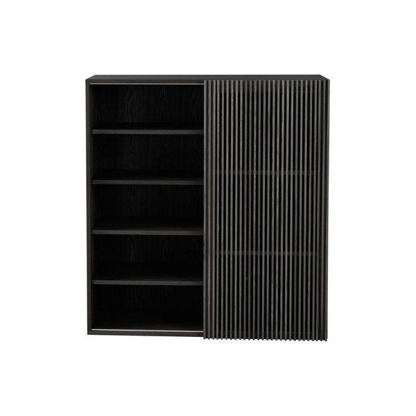 Crni set za hodnik u dekoru jasena 110x120x40 cm Sion – Jotex-image-4